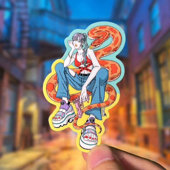 Japanese Kawaii Character Art (Series 3U082) by Dsuke - FACTO Japanese sticker art