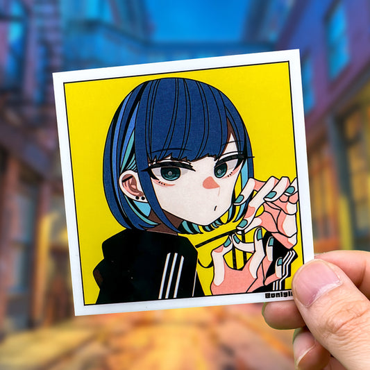 Japanese Anime Kawaii Art (Series 4B003) by おにぎりまん - FACTO Japanese sticker art