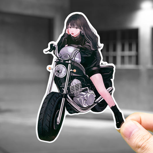 Japanese Minimalist Logo Art (Series 4D001) by あおいあめ - FACTO Japanese sticker art