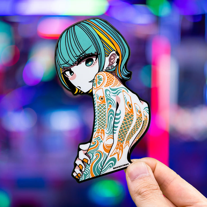 Japanese Anime Kawaii Art (Series 4B001) by おにぎりまん - FACTO Japanese sticker art
