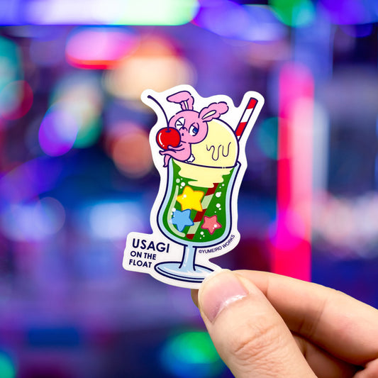Japanese Neon Pop Art (Series 3W037) by YUME - FACTO Japanese sticker art