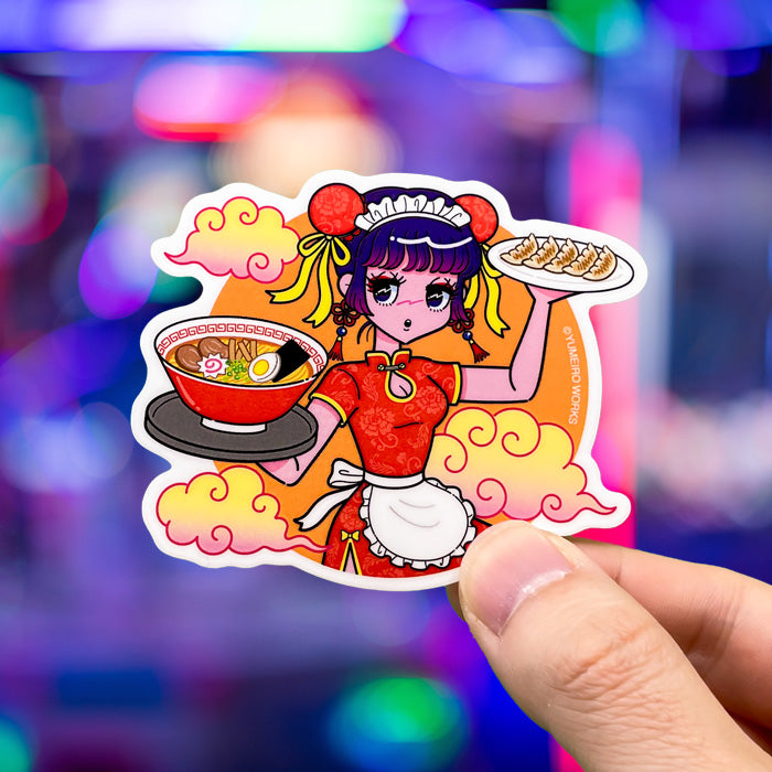 Japanese Neon Pop Art (Series 3W023) by YUME - FACTO Japanese sticker art